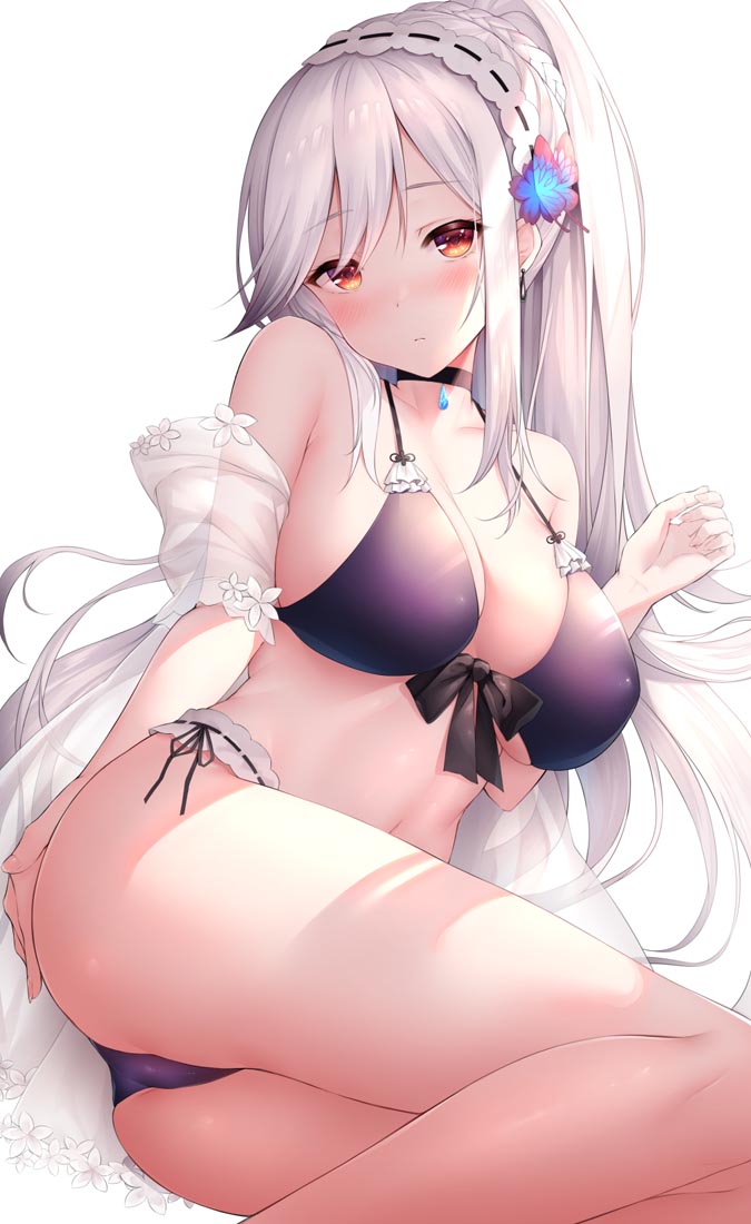 每日好图：碧蓝航线#二次元美乳插画【画师：おゆわり】