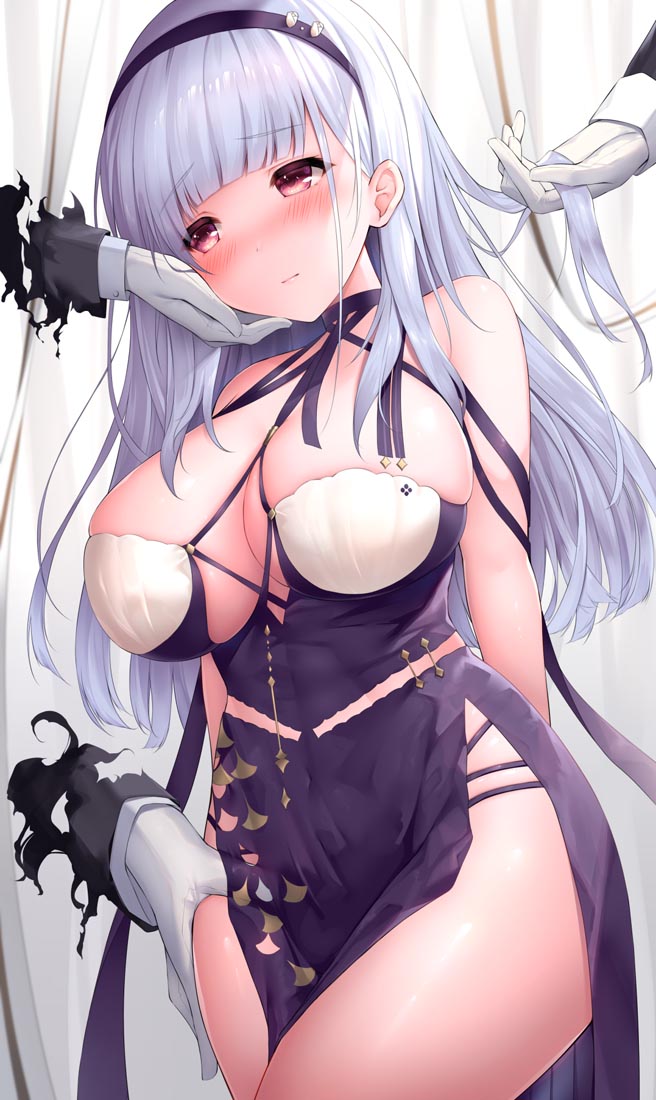 每日好图：碧蓝航线#二次元美乳插画【画师：おゆわり】
