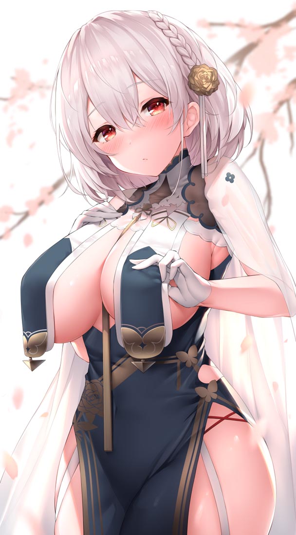 每日好图：碧蓝航线#二次元美乳插画【画师：おゆわり】