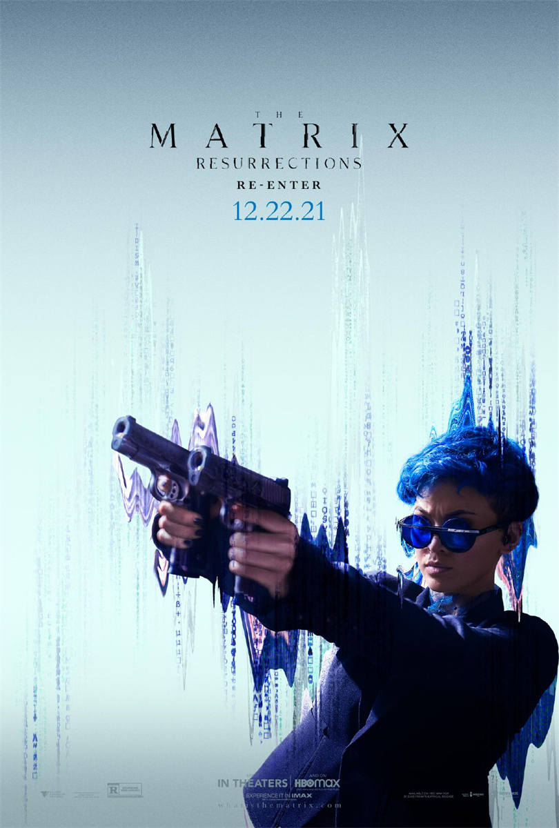 《黑客帝国4：矩阵复生》角色海报公布，12月22日上映