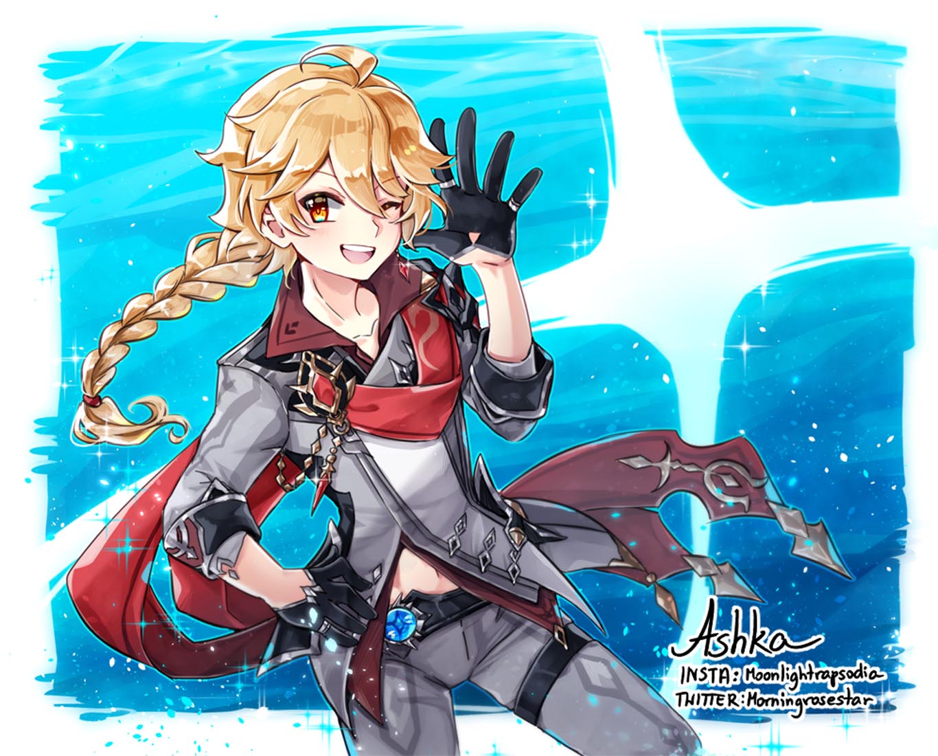 二次元插画美图#午安原神【211109】