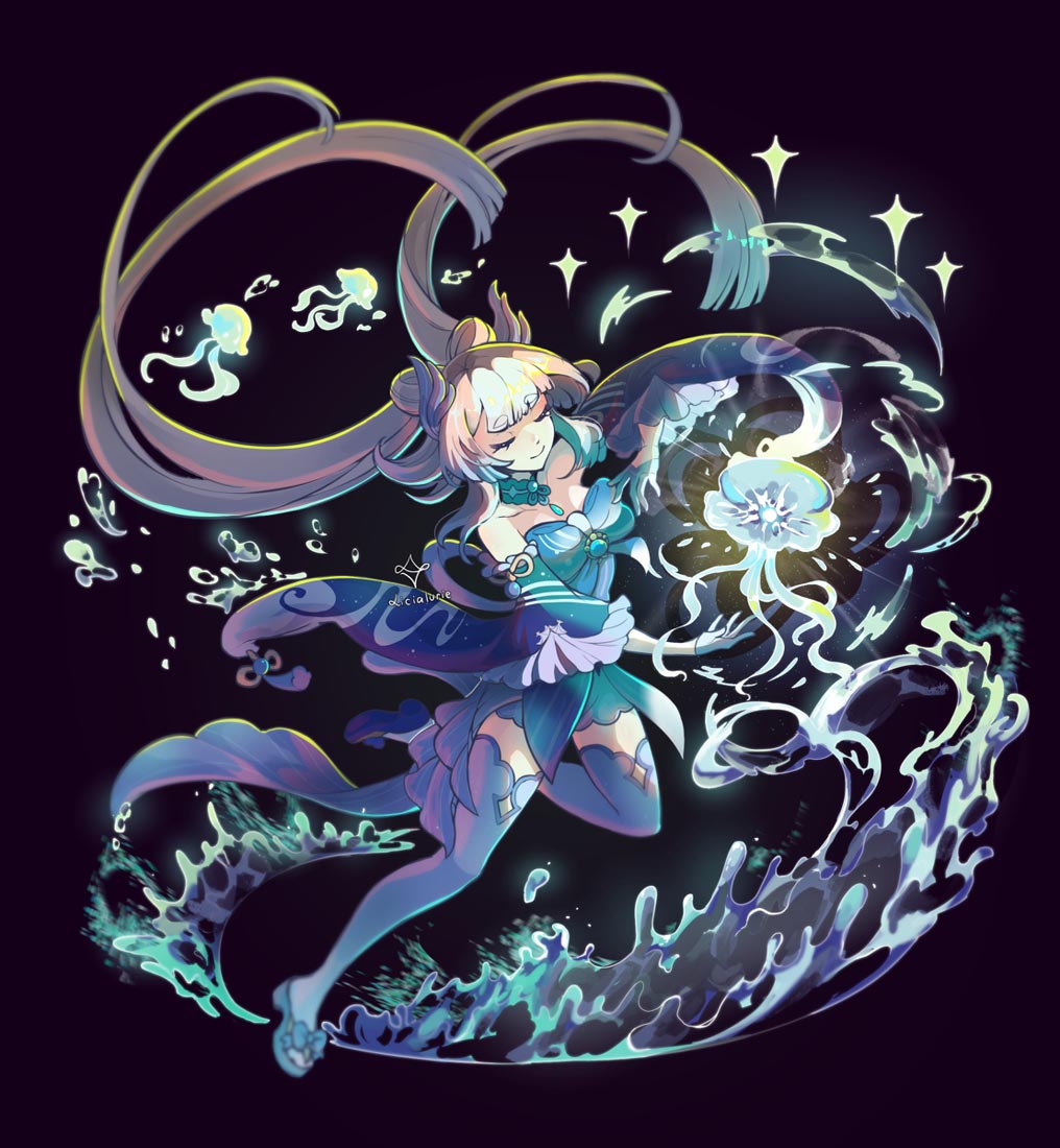 二次元插画美图#午安原神【211109】