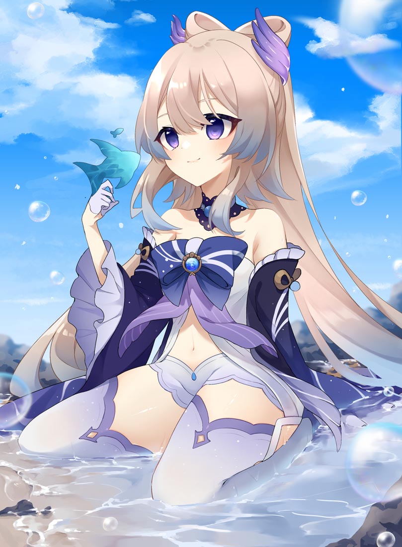 二次元插画美图#午安原神【211109】