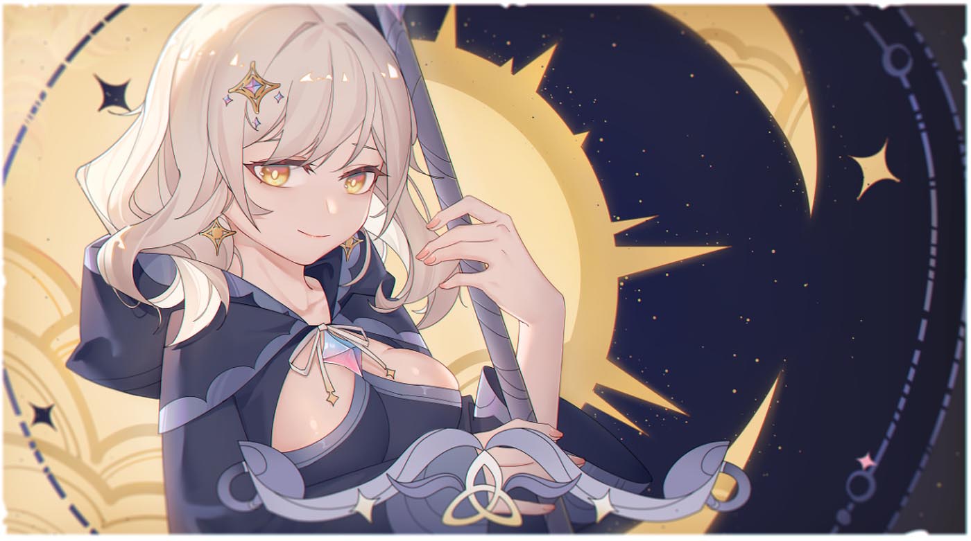 二次元插画美图#午安原神【211109】