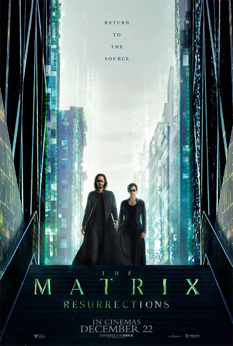 《黑客帝国4：矩阵复生》角色海报公布，12月22日上映