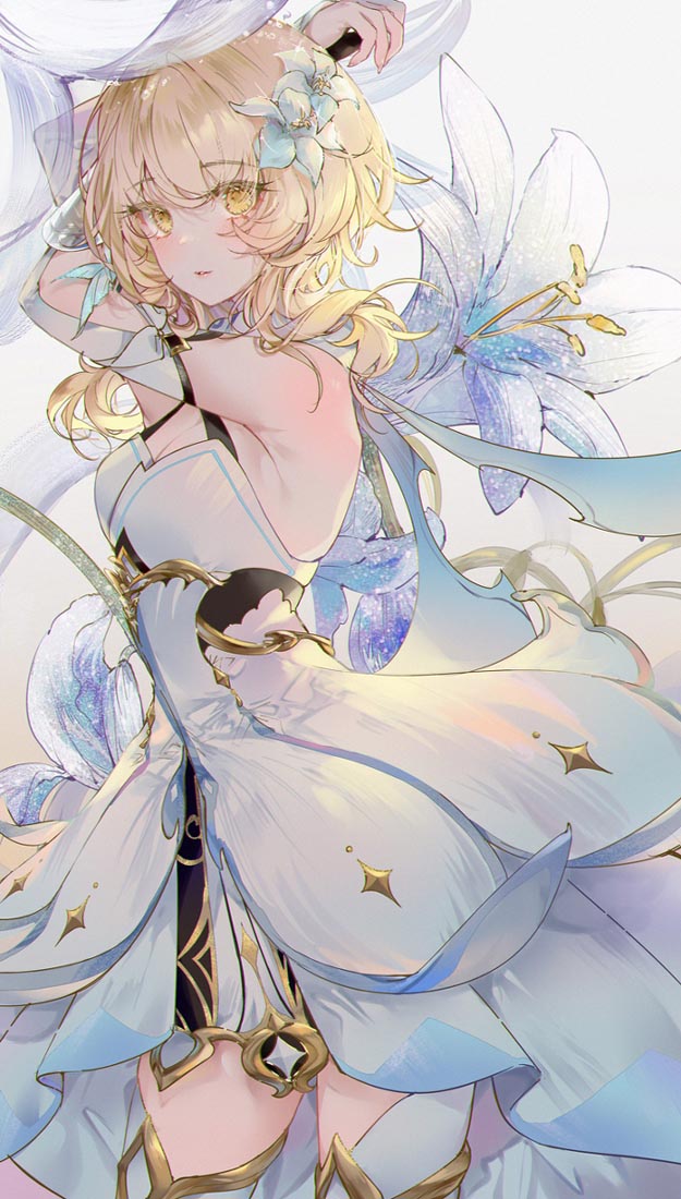 美少女同人图#Xman晚安原神【211121】