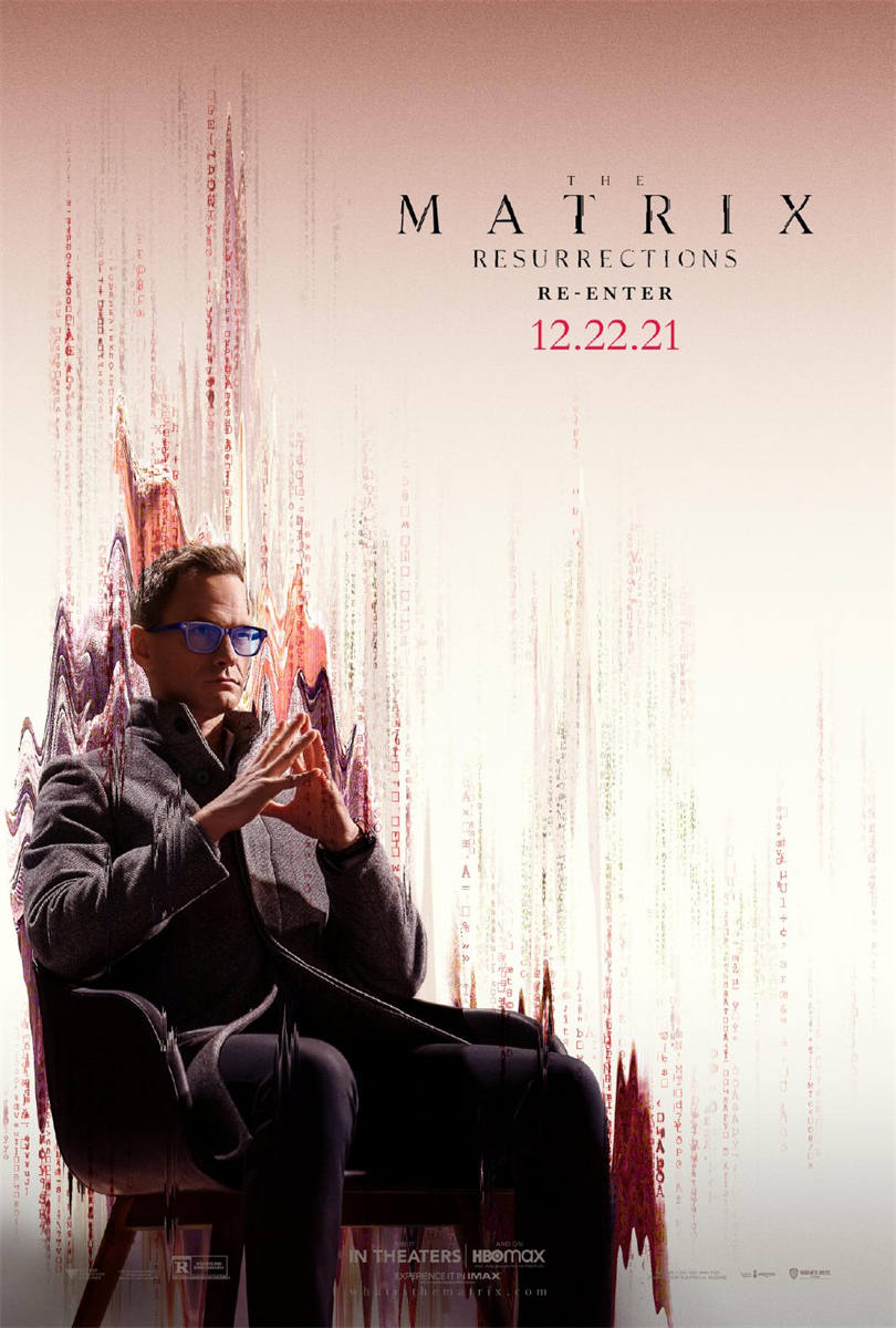 《黑客帝国4：矩阵复生》角色海报公布，12月22日上映