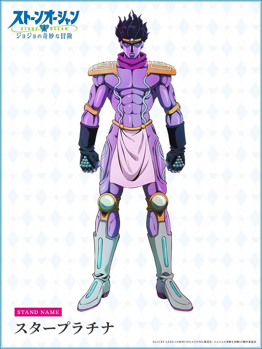 TV动画《JOJO的奇妙冒险：石之海》替身官方设定图公开