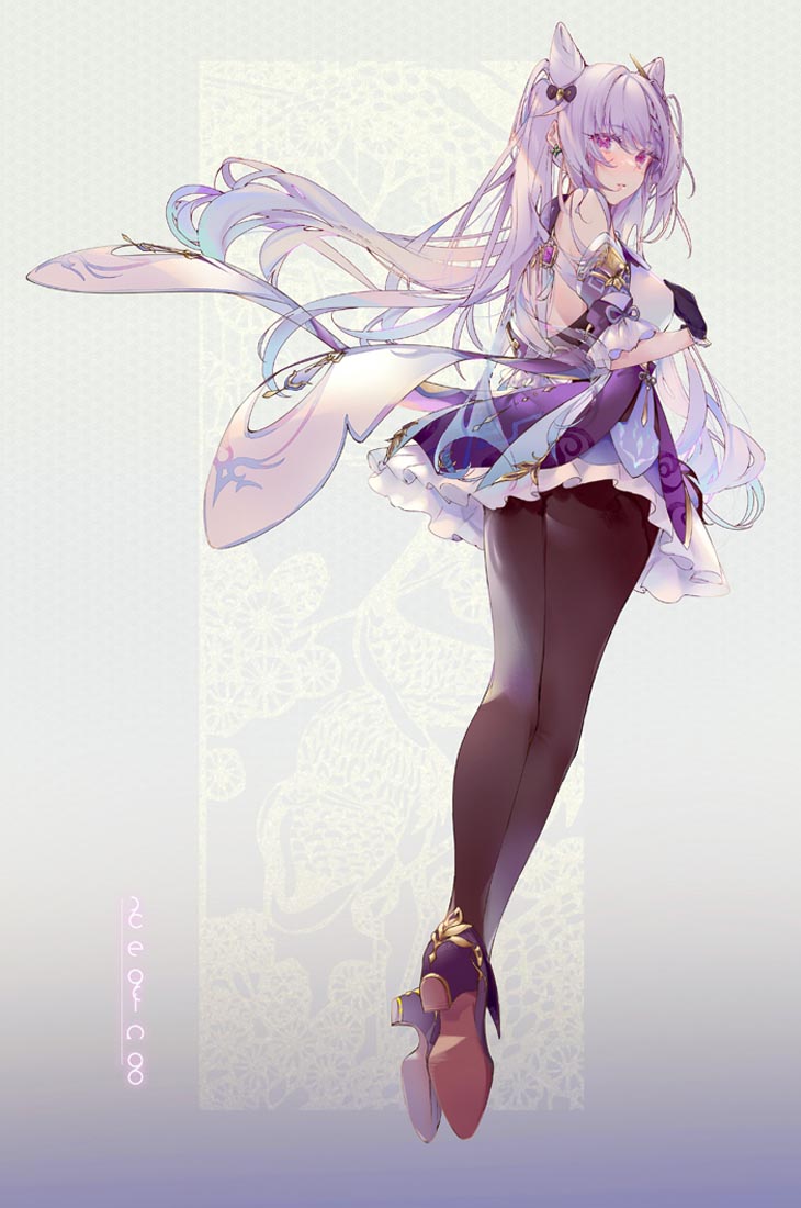 美少女同人图#Xman晚安原神【211121】