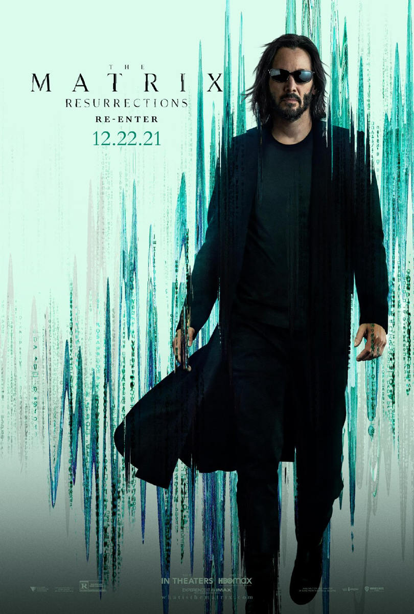 《黑客帝国4：矩阵复生》角色海报公布，12月22日上映