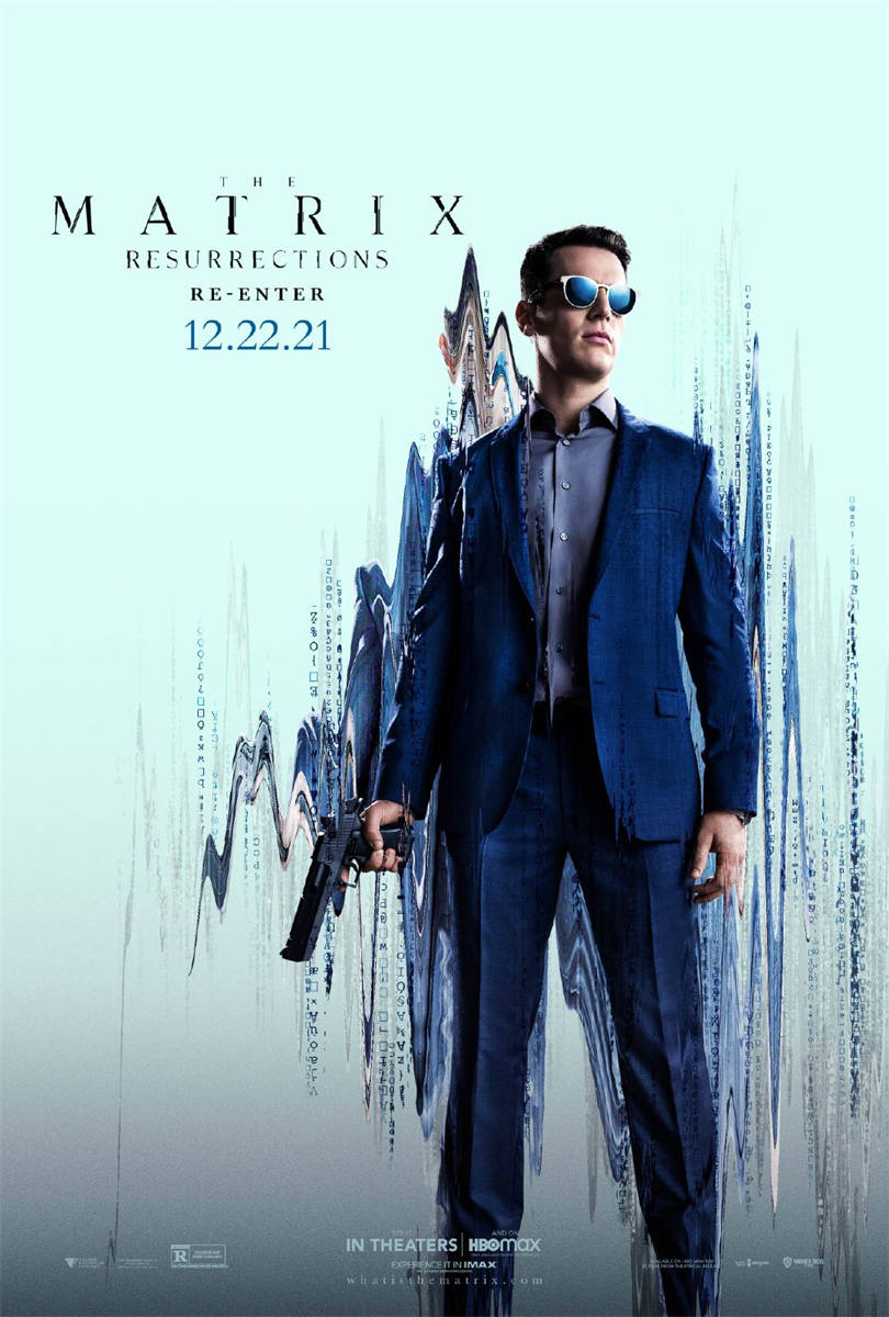 《黑客帝国4：矩阵复生》角色海报公布，12月22日上映