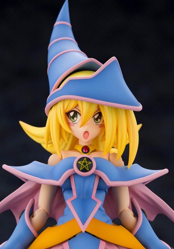 手办模型：寿屋《游戏王》“黑魔导女孩”  可动拼装模型