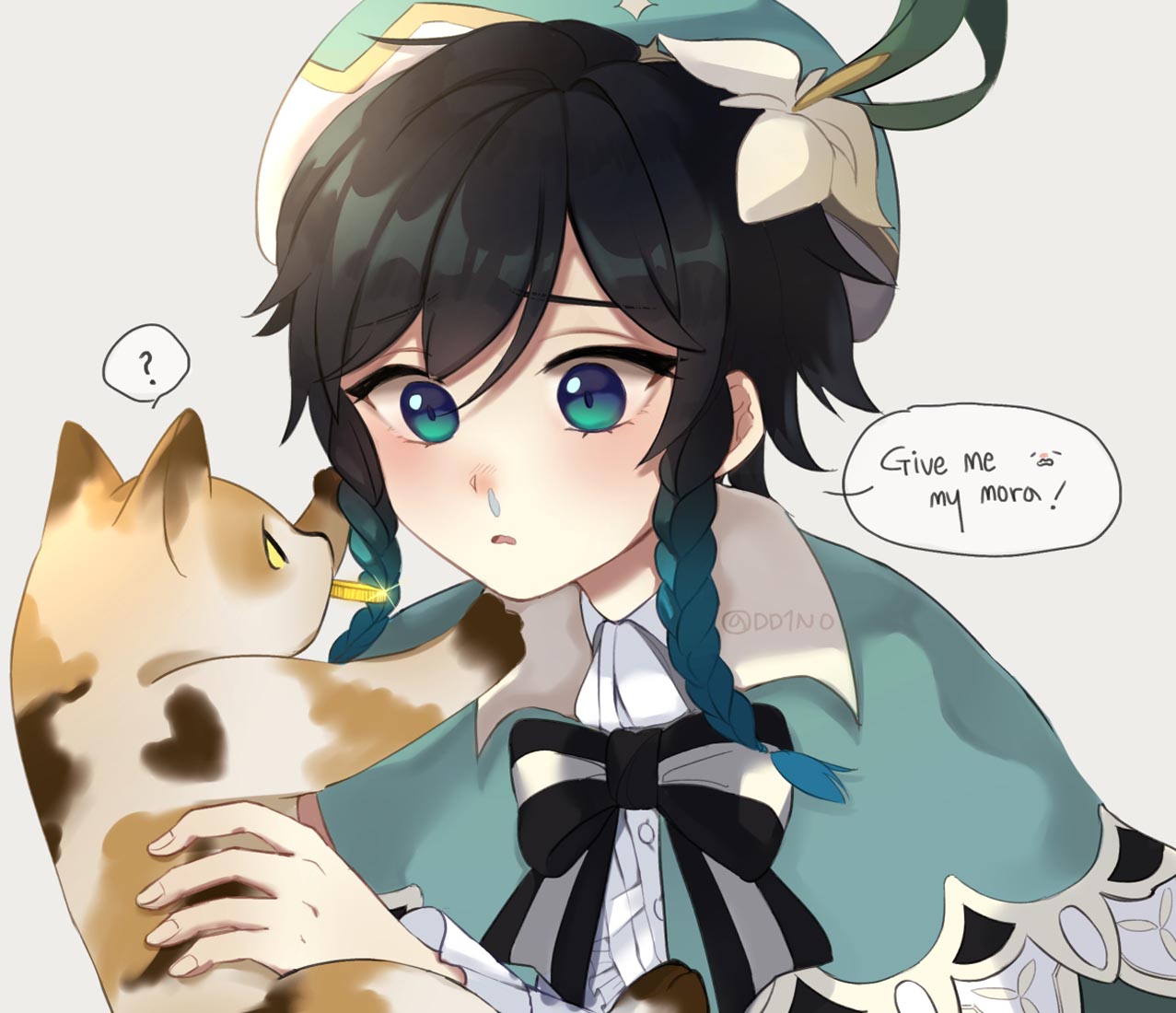 美少女同人图#Xman晚安原神【211121】
