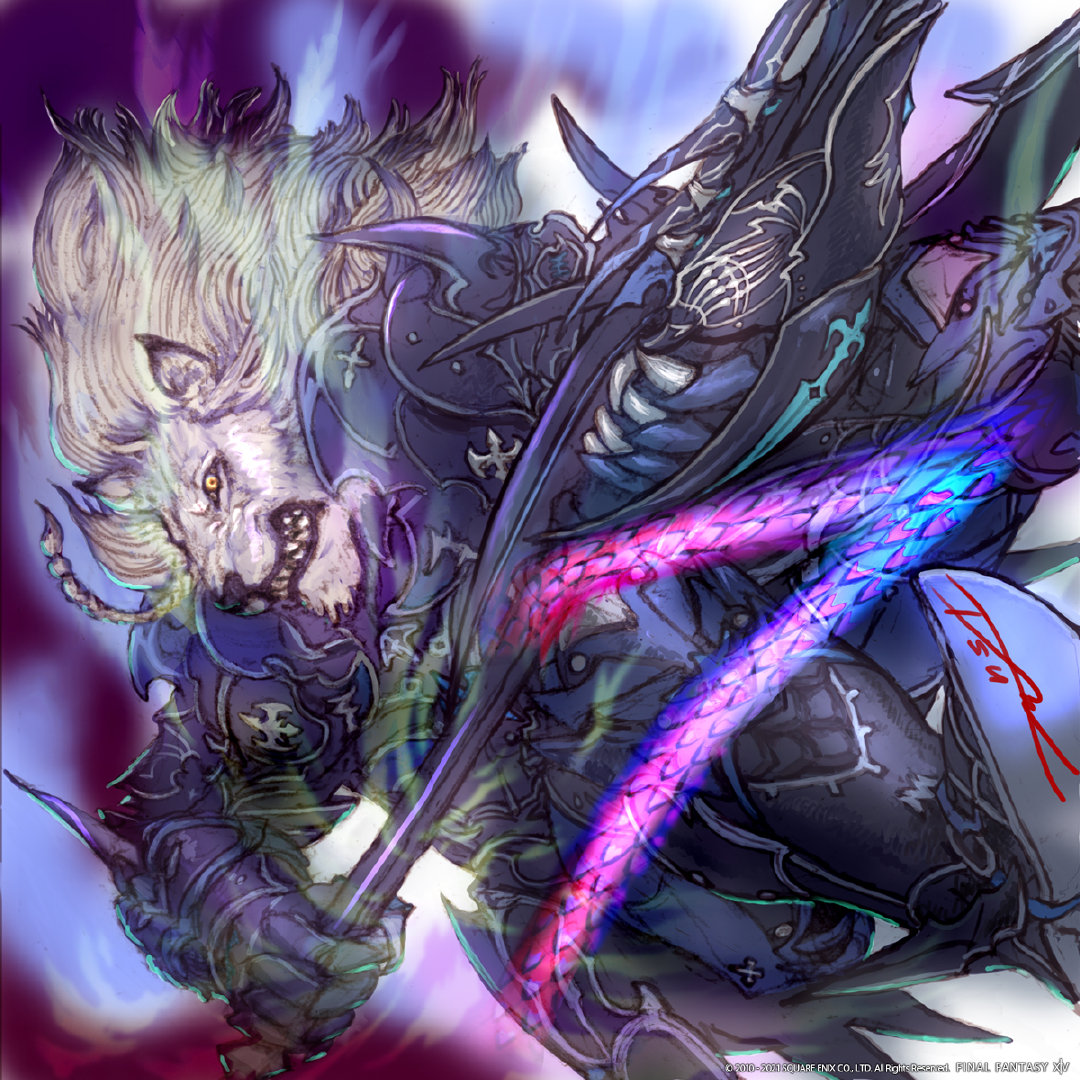 《最终幻想14：晓月之终焉》上线倒计时官方插画