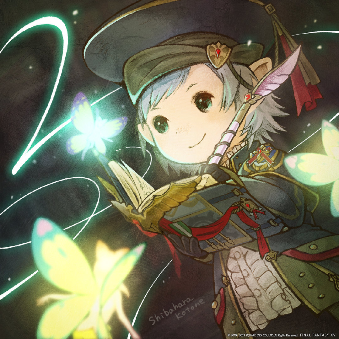 《最终幻想14：晓月之终焉》上线倒计时官方插画