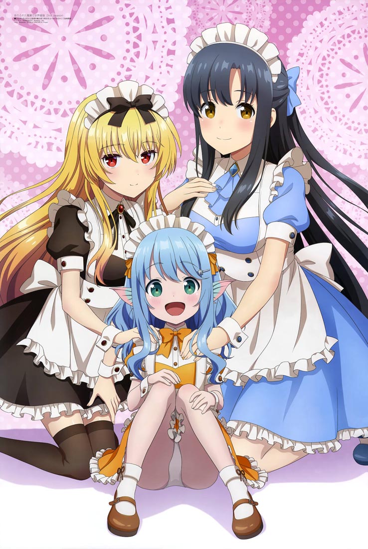 新番动画美少女版权绘「Megami MAGAZINE」2022年2月号