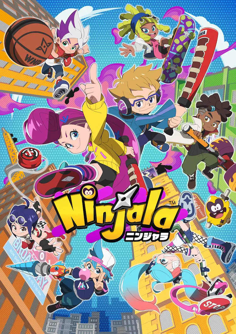 NS游戏《泡泡糖忍战》宣布动画化，22年1月开播