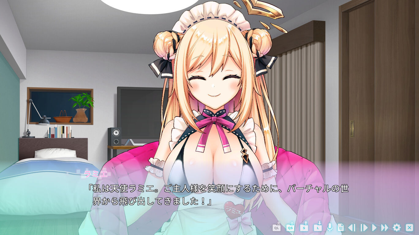 和虚拟主播谈恋爱？NS游戏《Vtuberメイドラミエ》12月16日发售