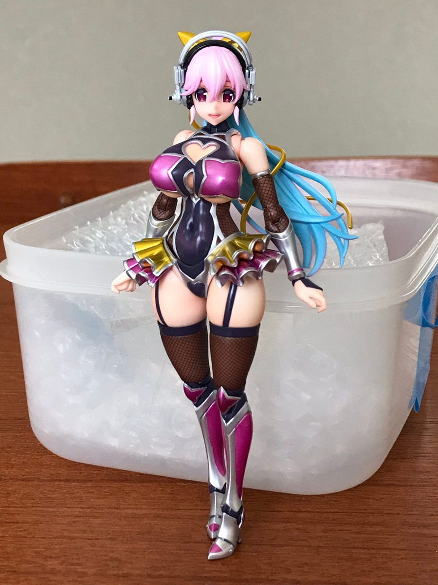 手办模型：《超级索尼子》 索尼子 对魔忍ver. 可动手办