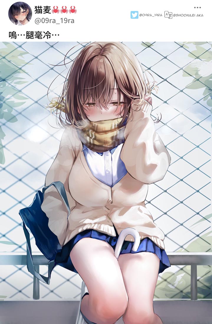 推特小漫：JK【画师：猫麦】