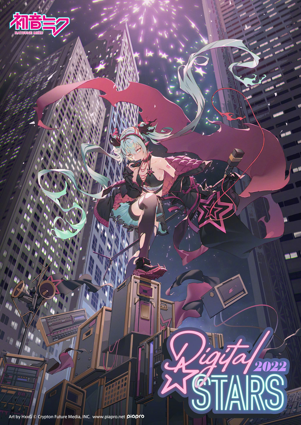 初音未来展【HATSUNE MIKU Digital Stars 2022】  主视觉图公布
