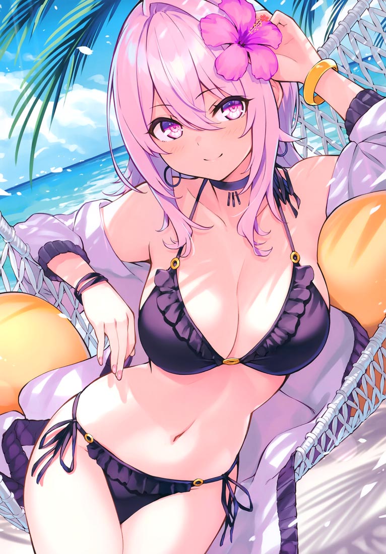 二次元泳装画集：UCHINOKO BIKINI 6 （C99）【緋仙カエデ 】