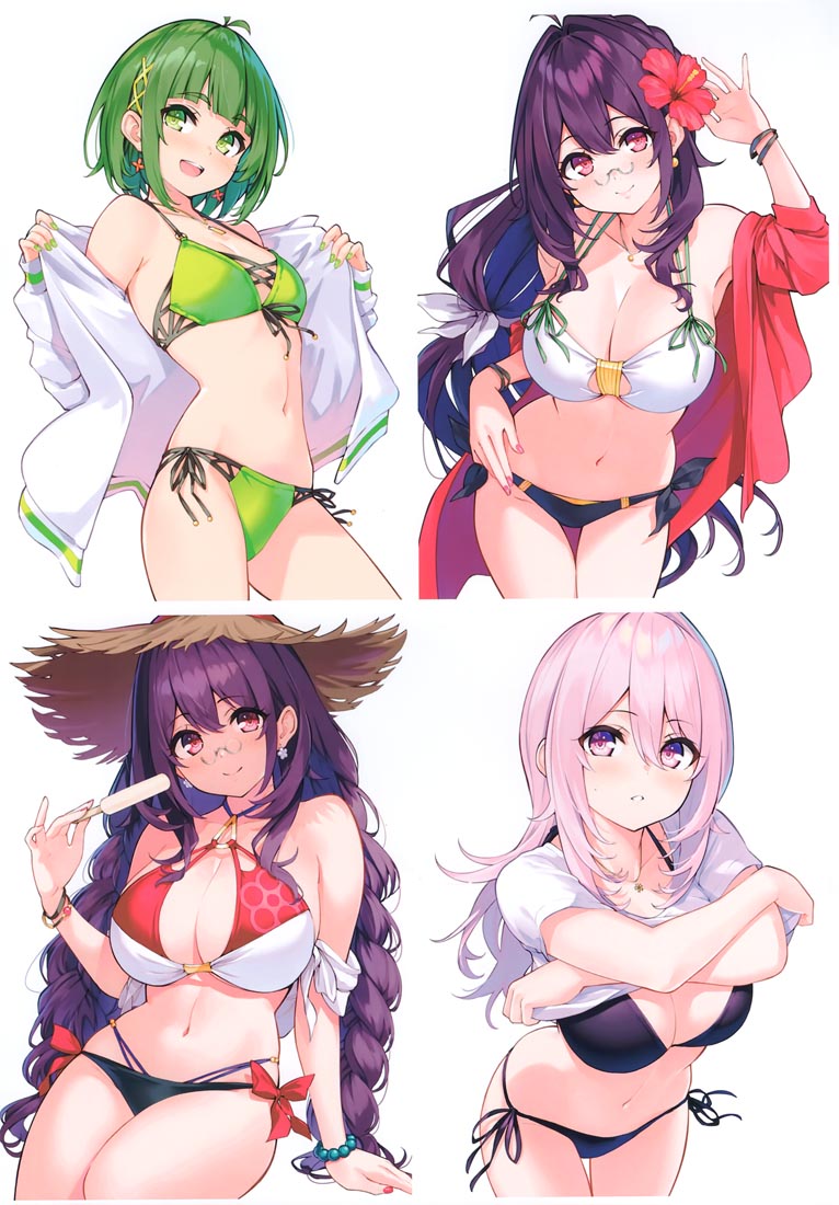 二次元泳装画集：UCHINOKO BIKINI 6 （C99）【緋仙カエデ 】