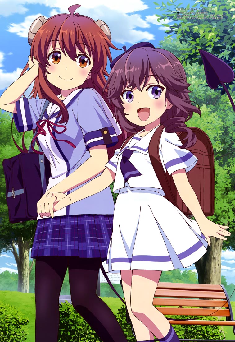 新番动画美少女版权绘「Megami MAGAZINE」2022年3月号