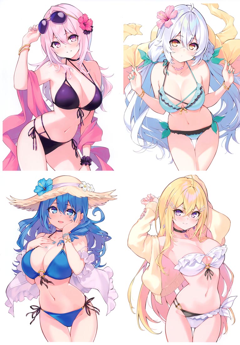二次元泳装画集：UCHINOKO BIKINI 6 （C99）【緋仙カエデ 】