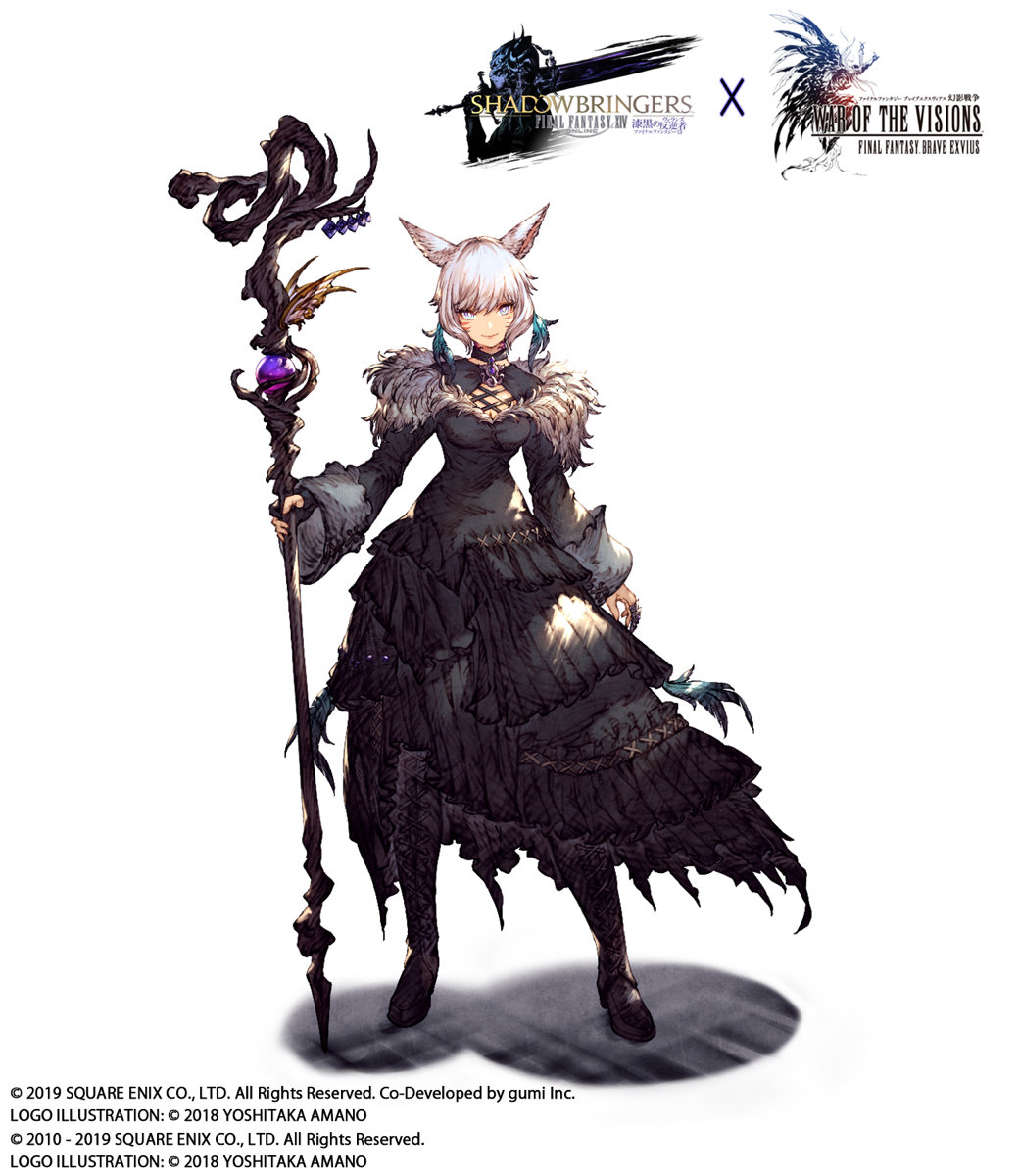 《FFBE幻影战争》各类联动角色立绘一览