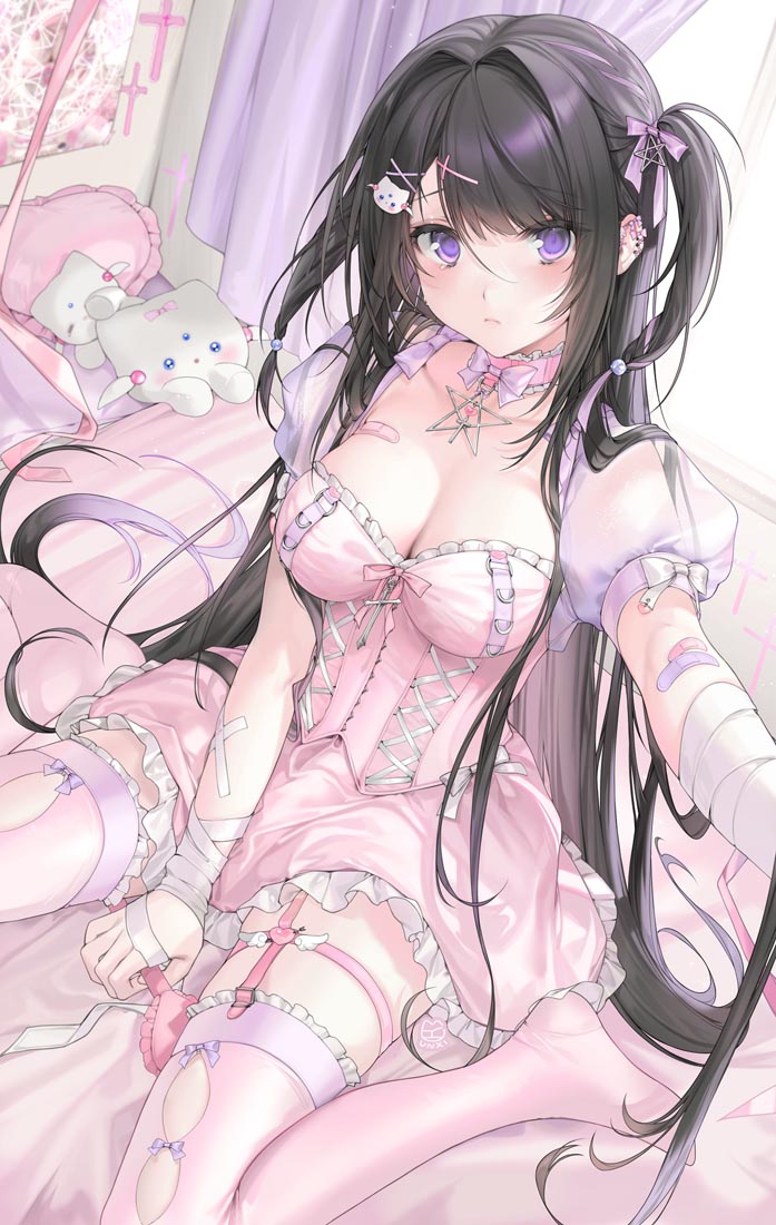 精美插画：地雷系美少女【画师：unxxi】