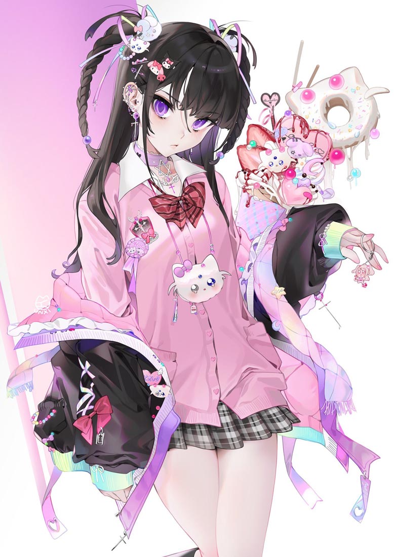精美插画：地雷系美少女【画师：unxxi】