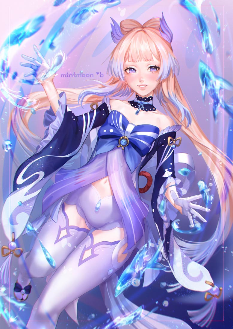 游戏同人图#午安原神【220313】