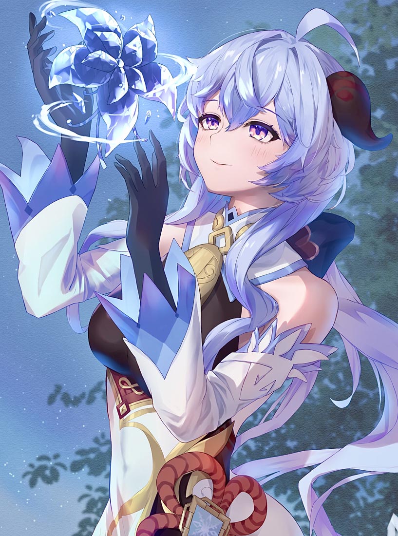 正能量美图#午安原神【220218】