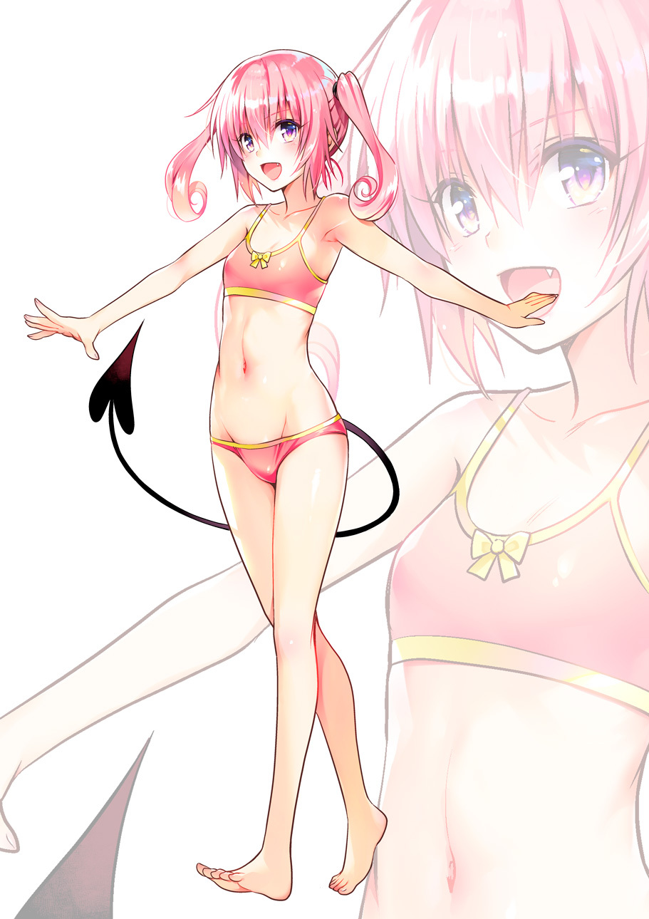 矢吹健太朗《出包王女》泳装插画合集