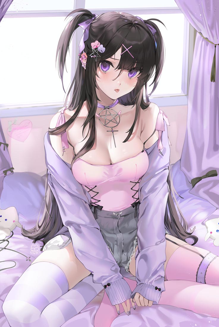 精美插画：地雷系美少女【画师：unxxi】