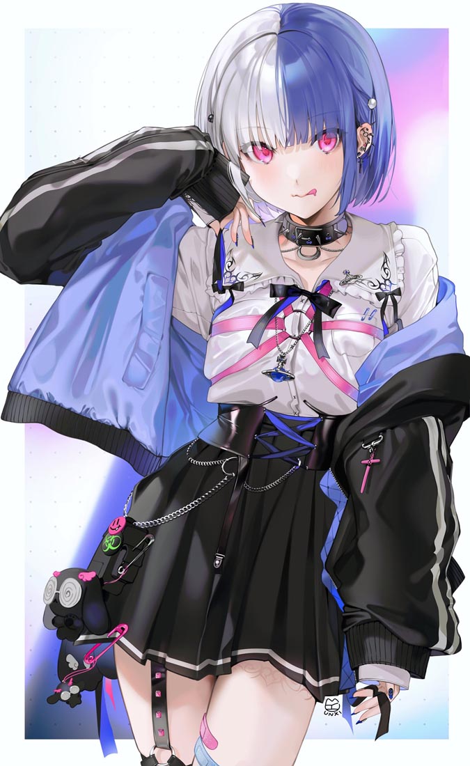精美插画：地雷系美少女【画师：unxxi】