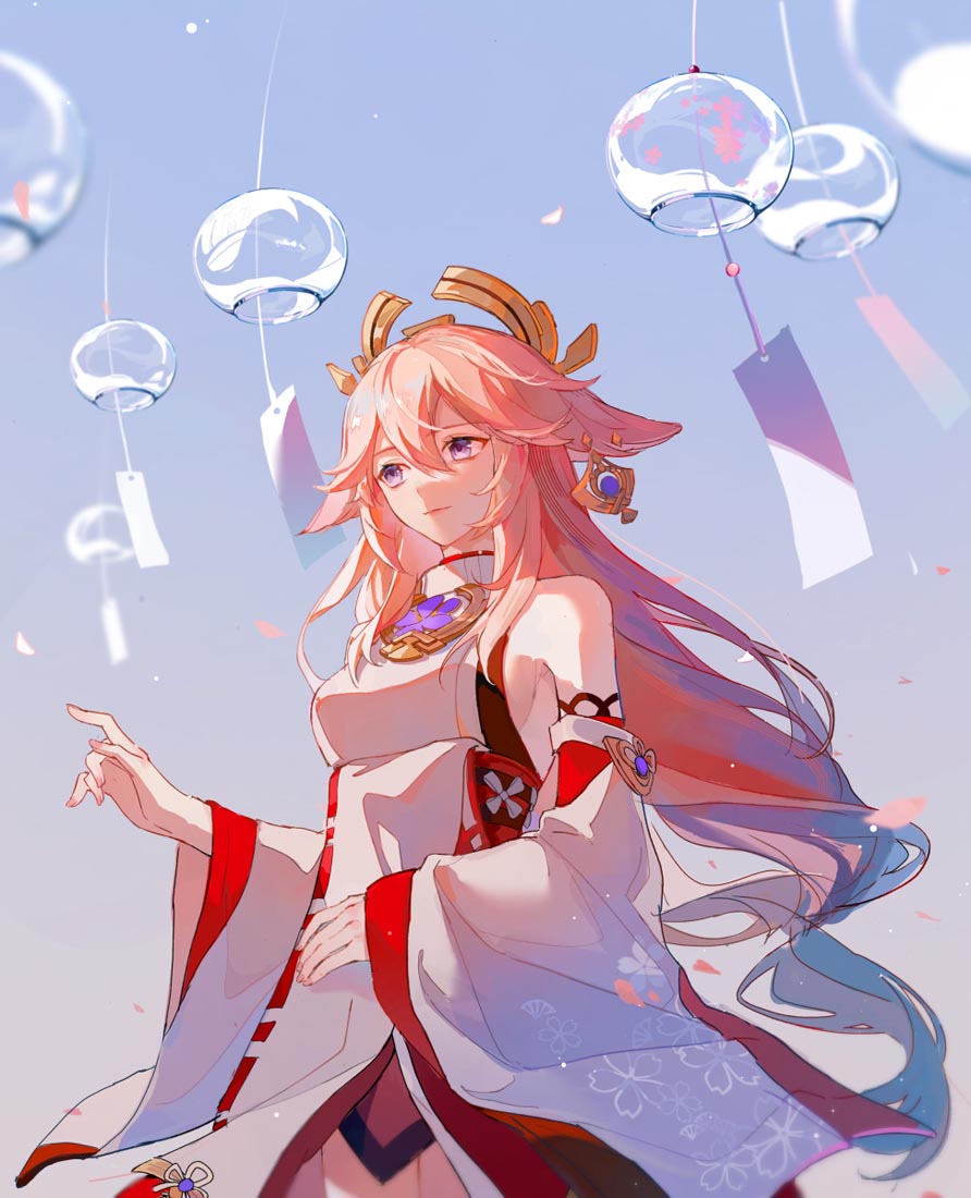 P站原神插画#午安【220222】