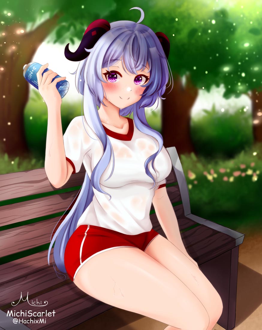 P站原神插画#午安【220222】