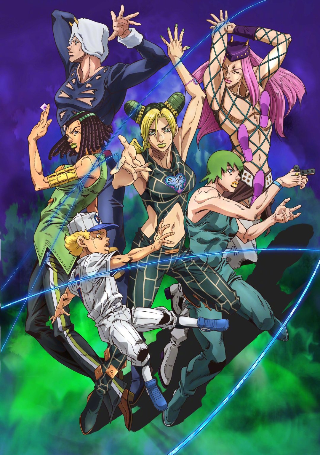 动画《JOJO的奇妙冒险  石之海》后半 PV公开，秋季开播