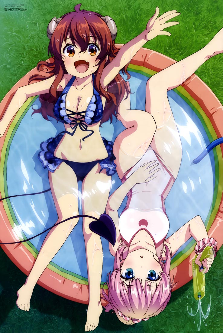 新番动画美少女版权绘「Megami MAGAZINE」2022年4月号