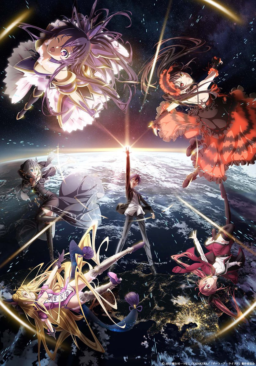 TV动画《约会大作战IV》第四季 新视觉图公开，4月8日开播
