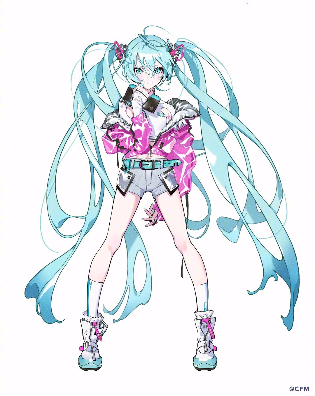 手办模型：初音未来 with SOLWA  1/7手办
