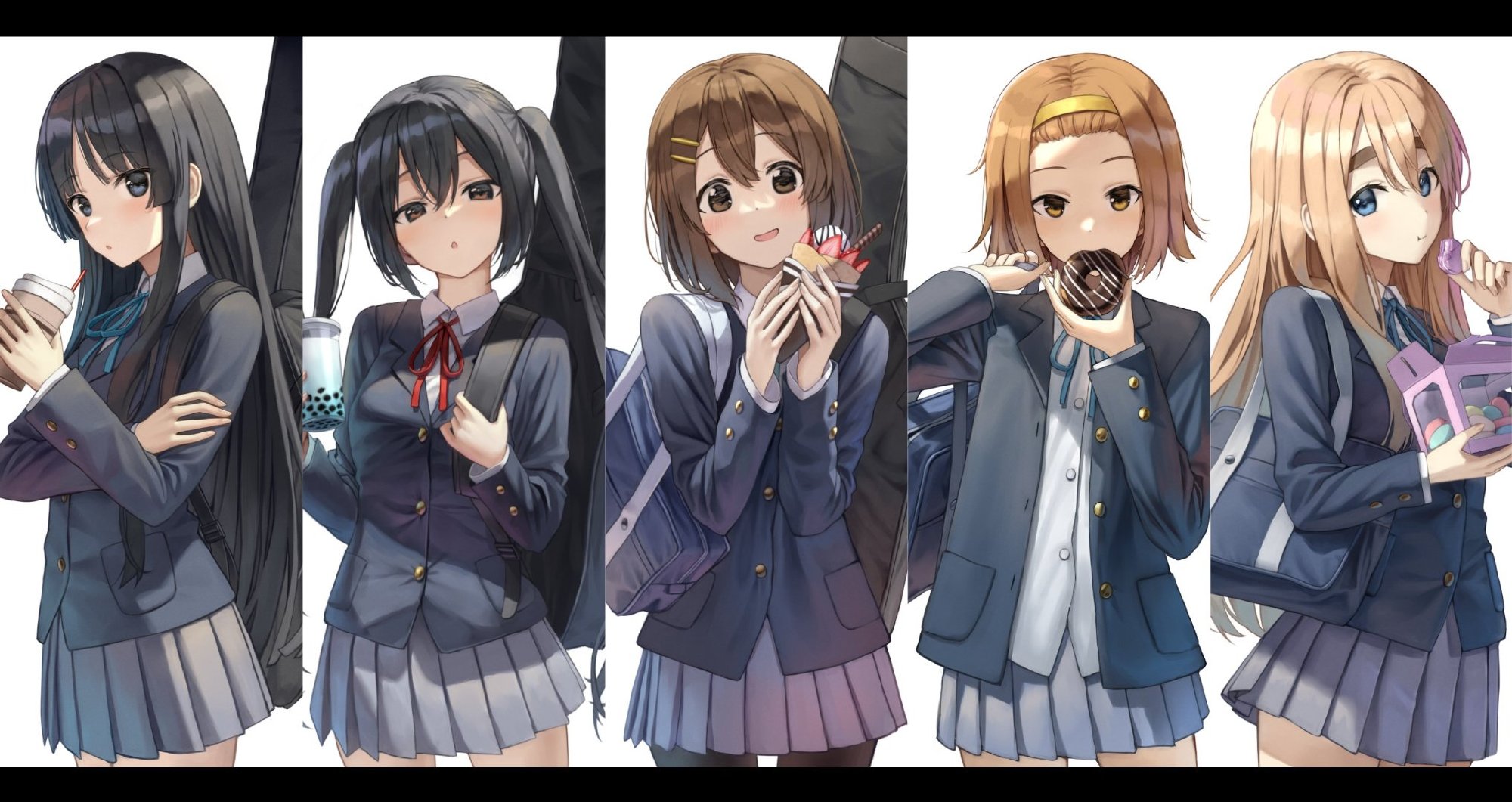 《K-ON!》轻音少女同人插画