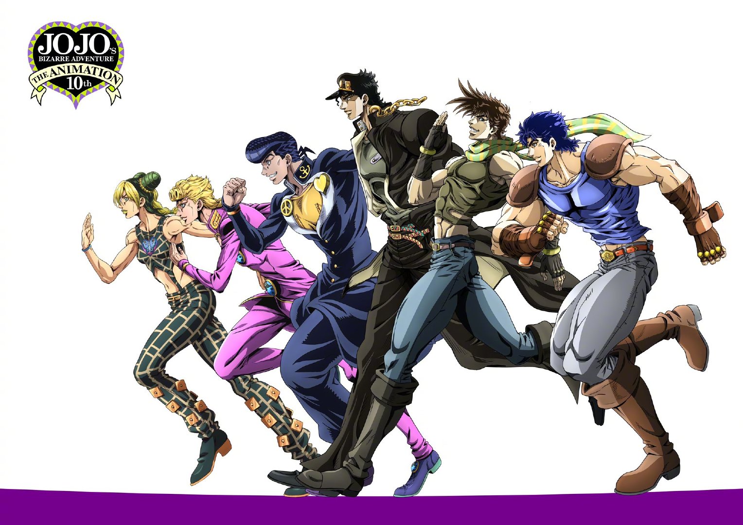 《JOJO的奇妙冒险》动画10周年企划PV与视觉图公布