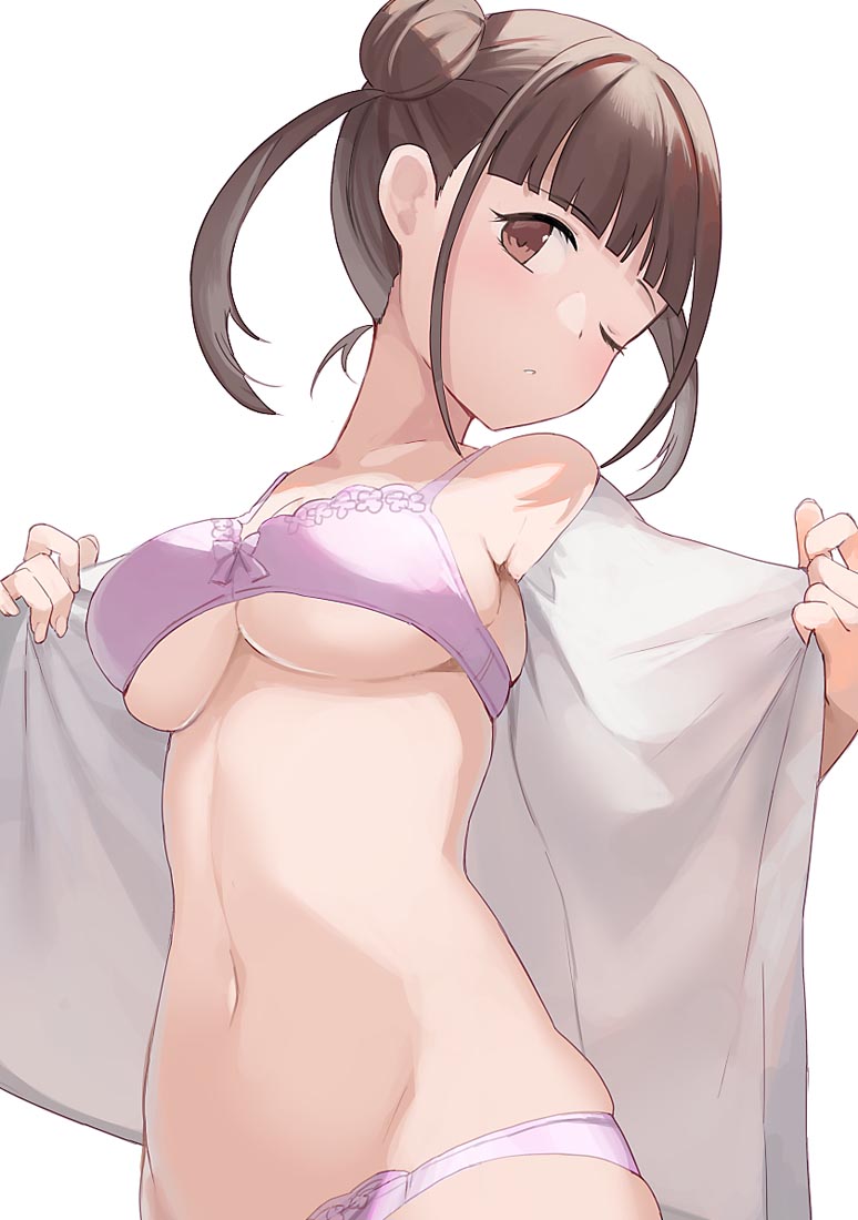 每日好图：二次元美少女内衣②【 画师：ヒロき】