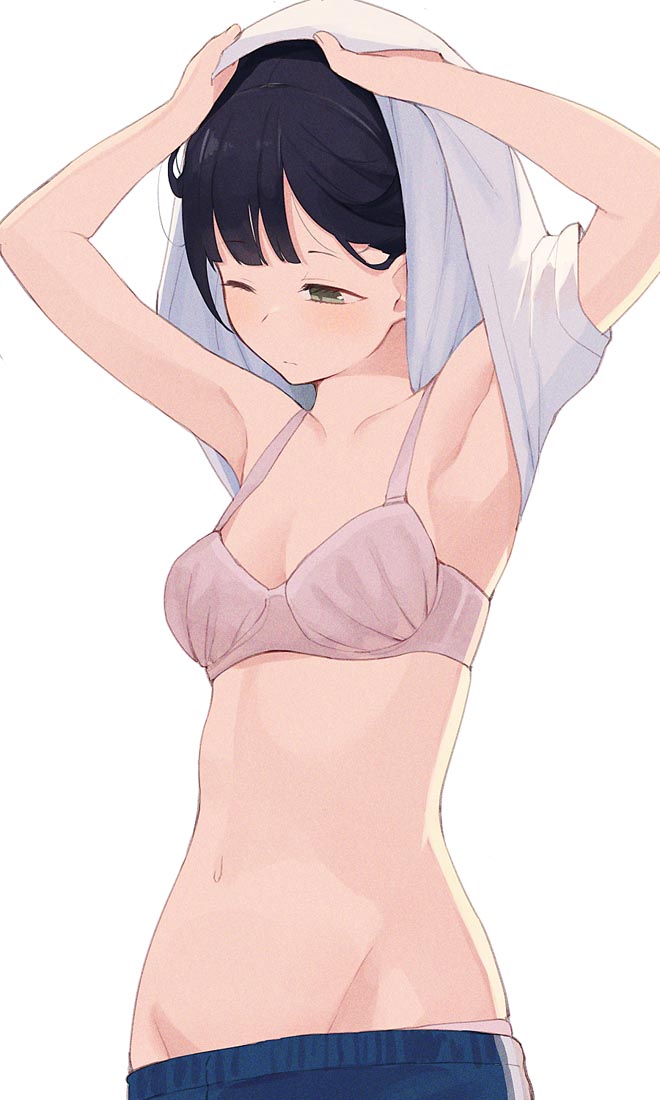 每日好图：二次元美少女内衣【 画师：ヒロき】