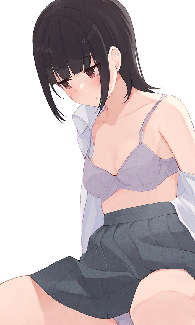 每日好图：二次元美少女内衣【 画师：ヒロき】