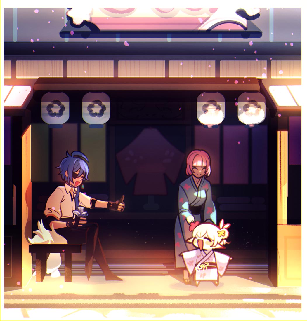 精选好图#午安原神【220427】