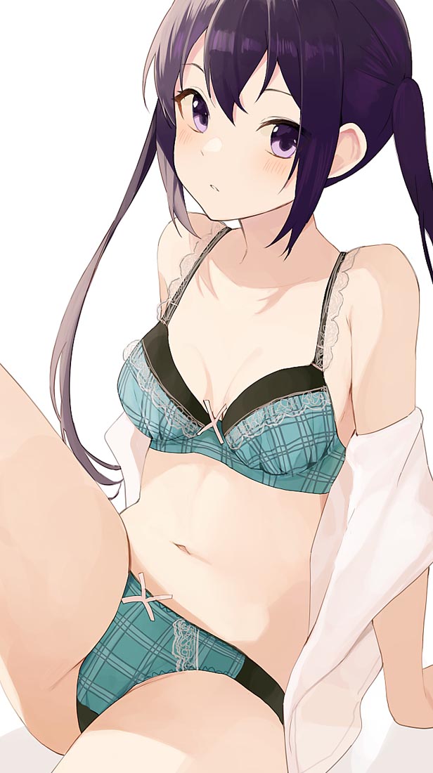 每日好图：二次元美少女内衣②【 画师：ヒロき】